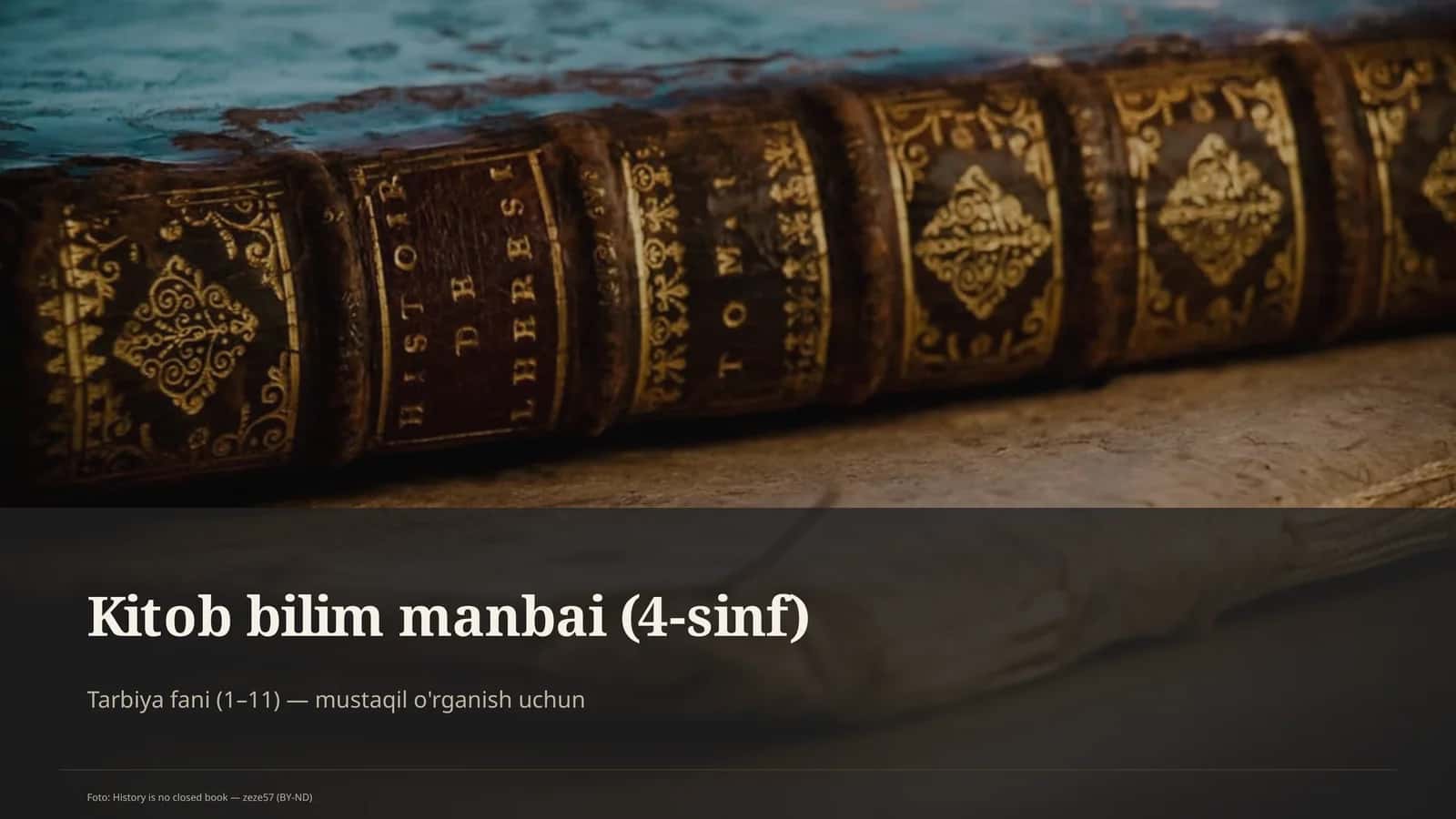 Kitob bilim manbai (4-sinf) 1