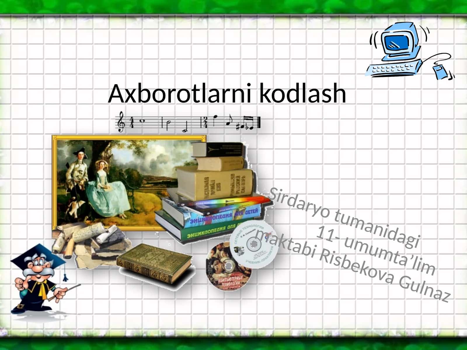 Axborotlarni kodlash 1