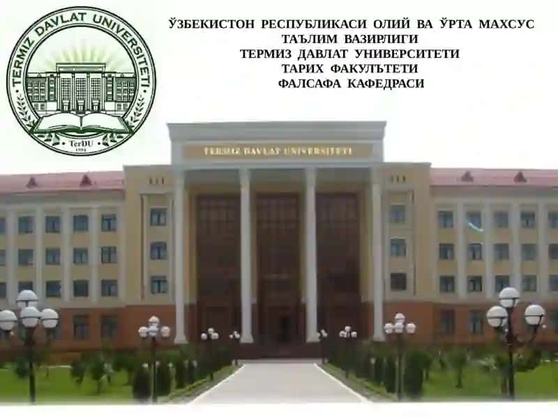 Фалсафадунёни англаш усули сифатида