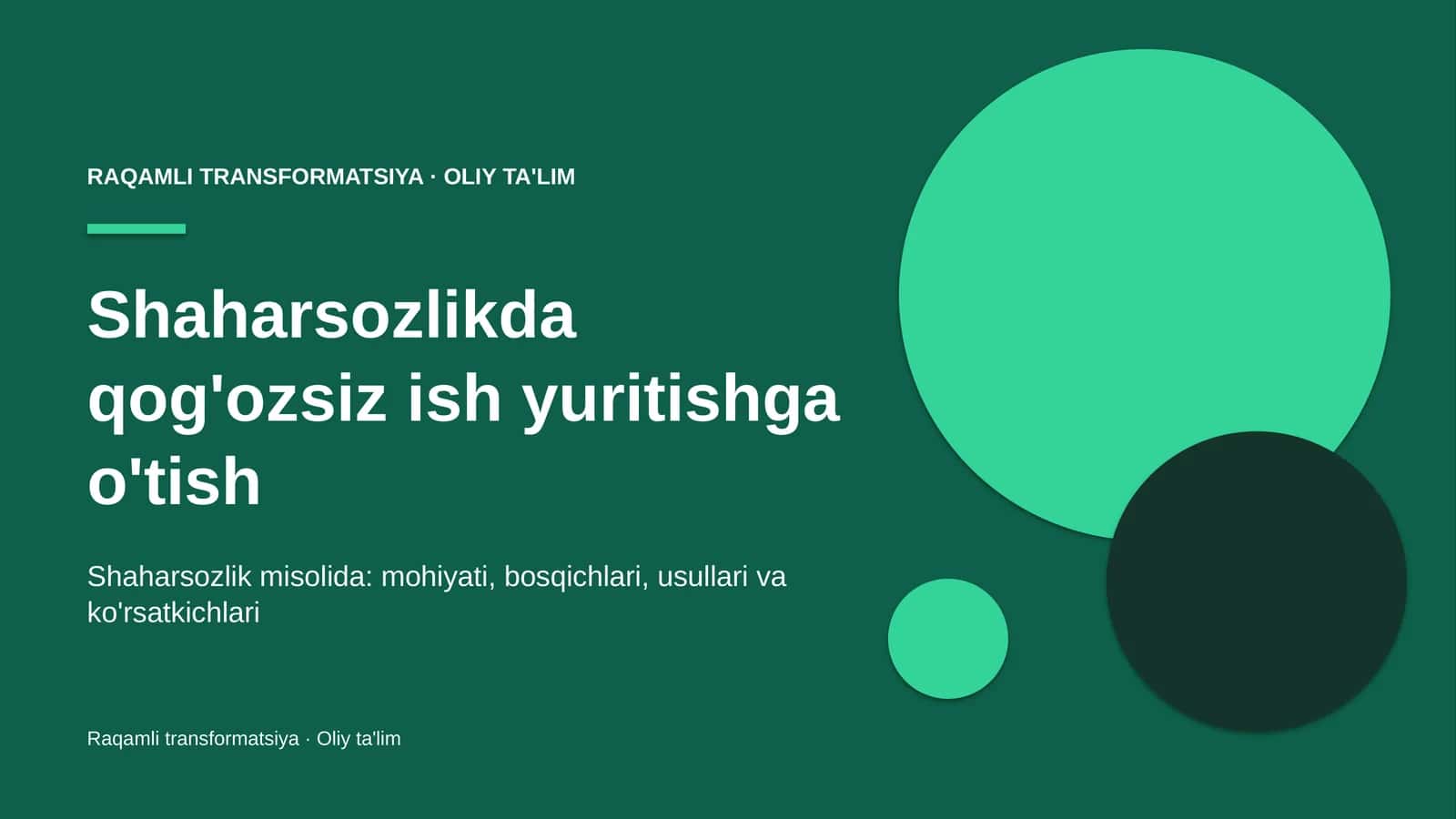 shaharsozlikda qog'ozsiz ish yuritishga o'tish 6951 1