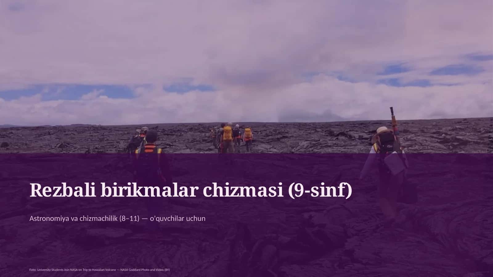 Astronomiya va chizmachilik (8–11) 1