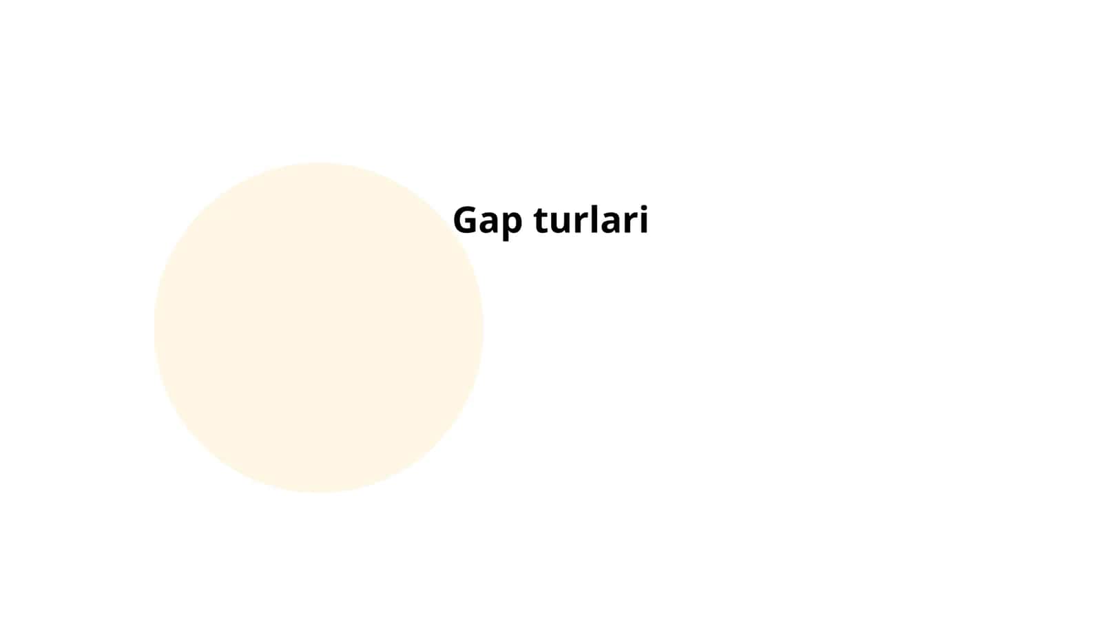 Og'zaki gap turlari 1