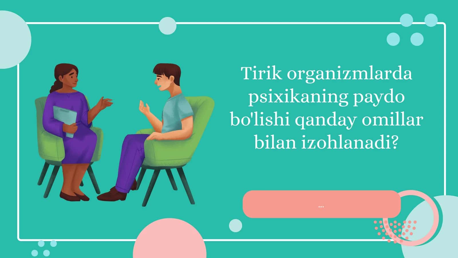 Psixikaning paydo bo‘lishida neyroanatomik asoslar 1
