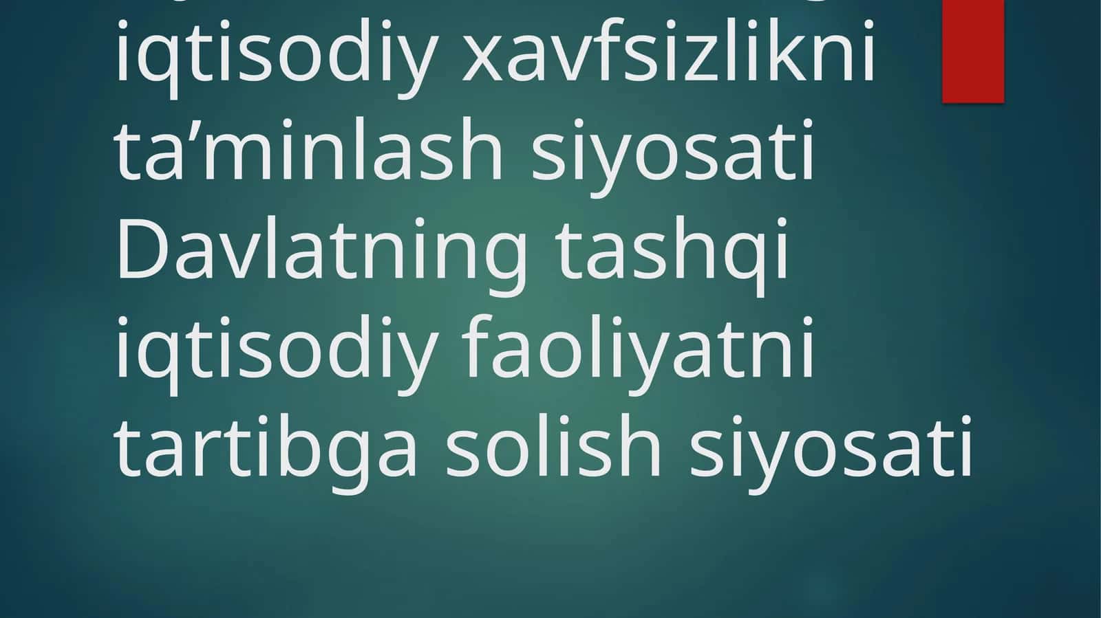 Davlatning axborot siyosati 1