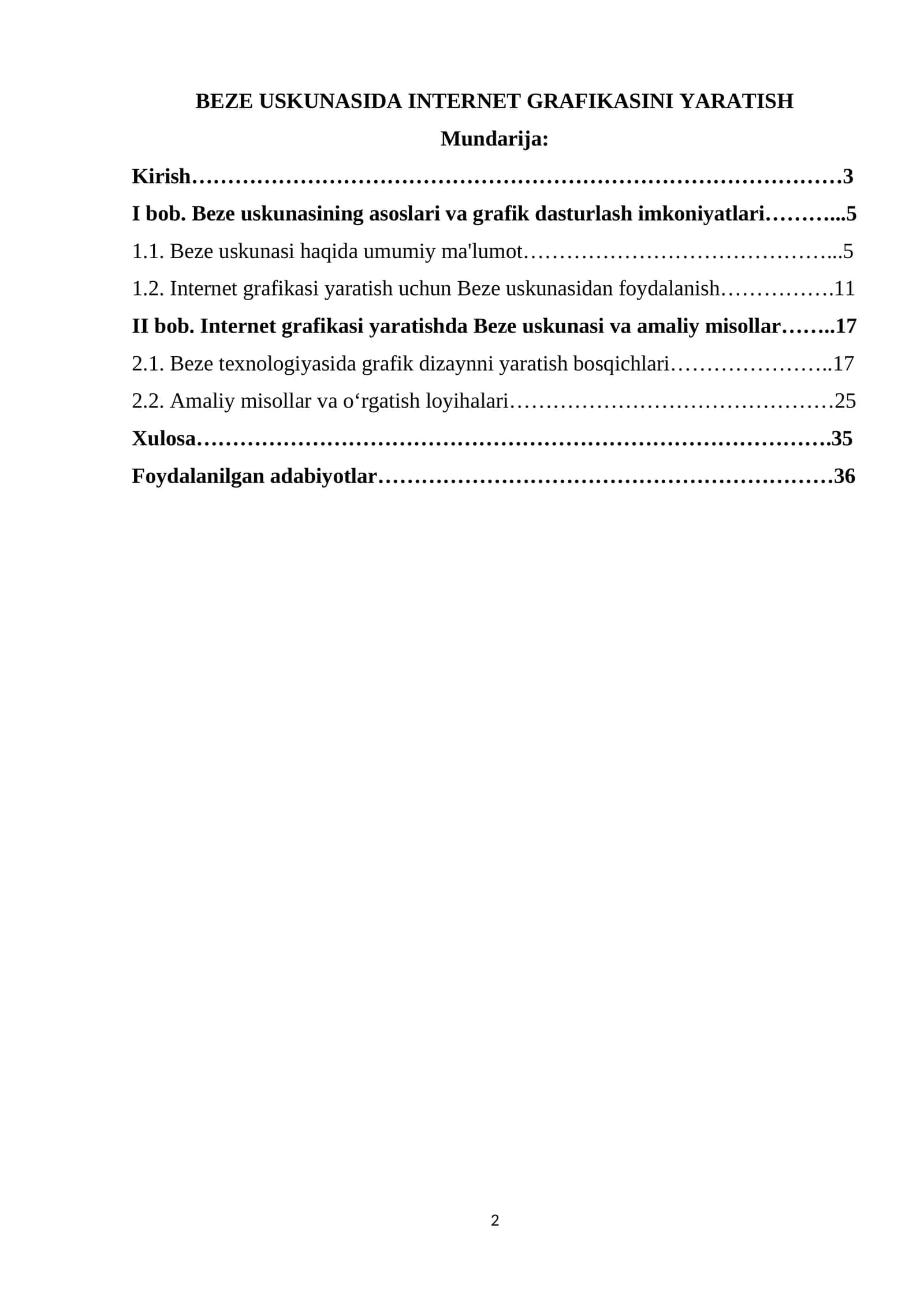 BEZE USKUNASIDA INTERNET GRAFIKASINI YARATISH 1