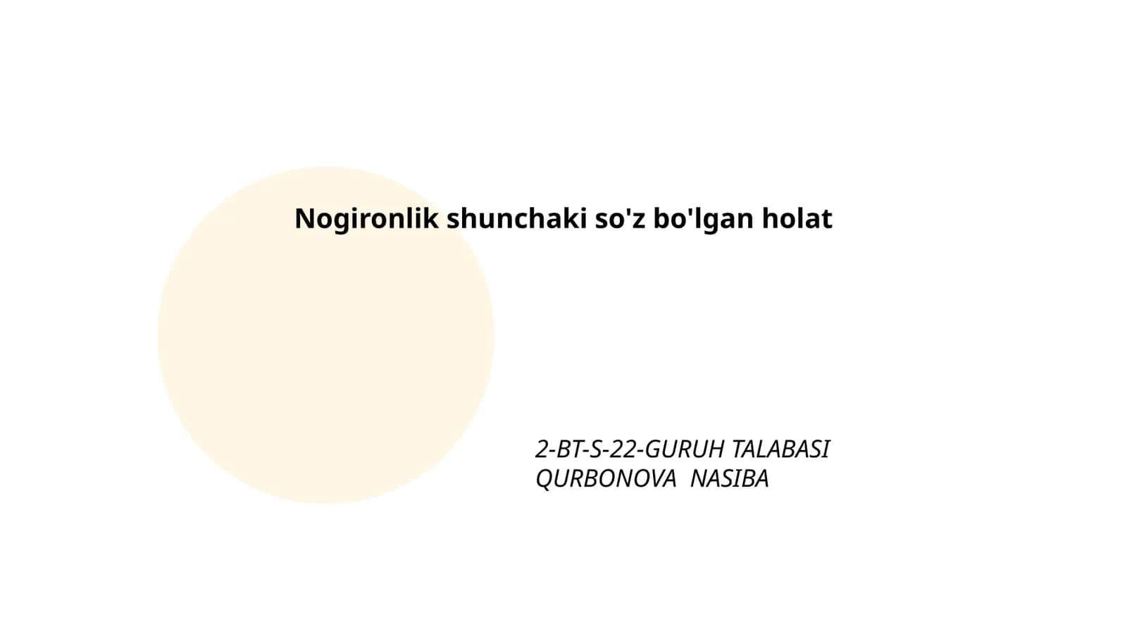 Nogironlik shunchaki so'z bo'lgan holat 1