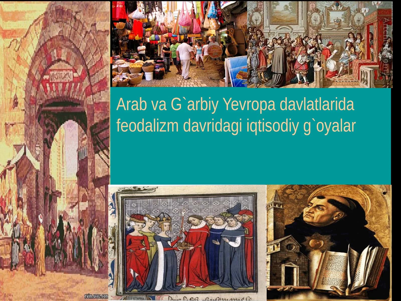 Feodalizmning iqtisodiy g'oyalari 1