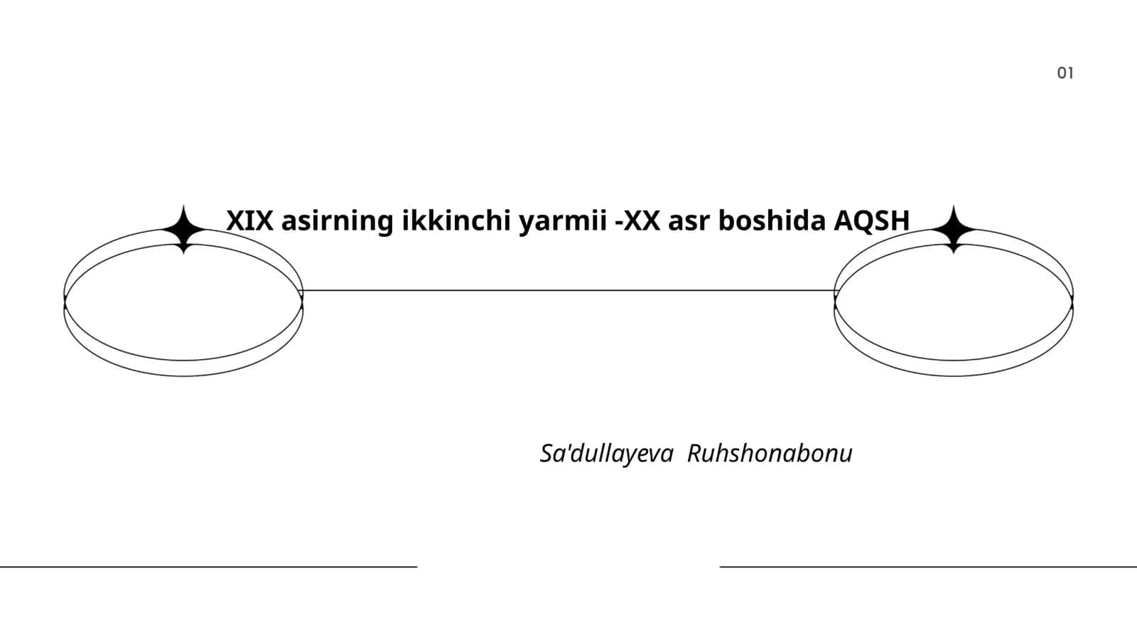 Qayta tiklanish davri (Reconstruction) 1