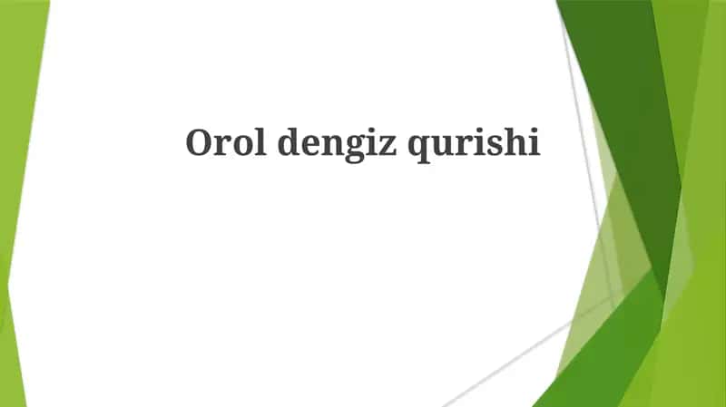 Oroldengizqurishi 1