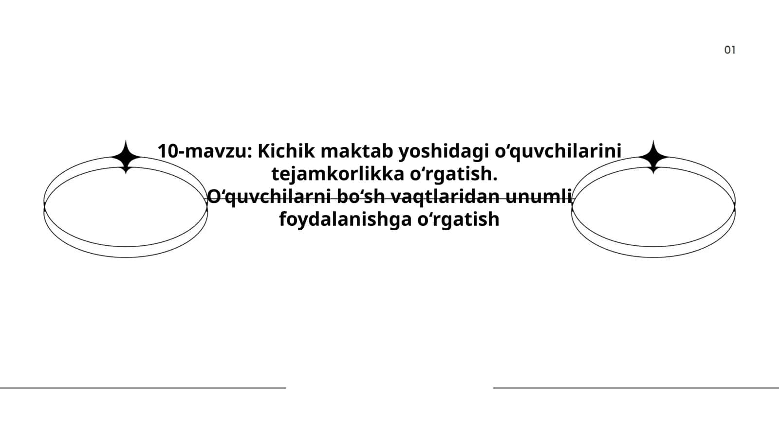 Kichik maktab yoshidagi o‘quvchilarini tejamkorlikka o‘rgatish 1