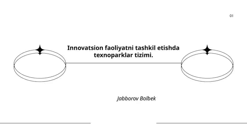 Texnoparklar: tushuncha va maqsadlari 1