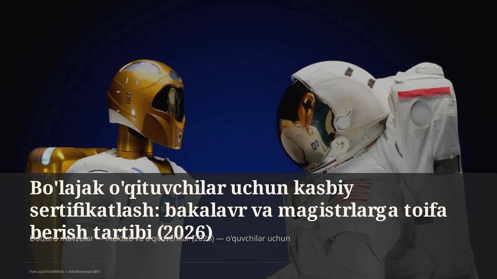 Kasbiy sertifikatlash: bakalavr va magistrlarga toifa berish tartibi 1