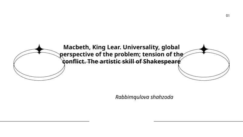 Macbeth, King Lear 1