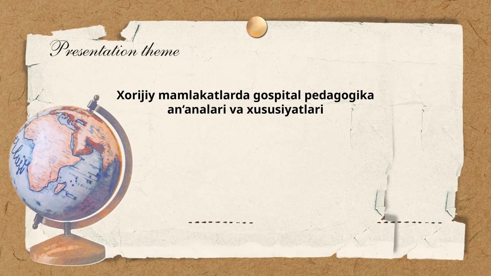 Xorijiy mamlakatlarda gospital pedagogika an‘analari va xususiyatlari 1