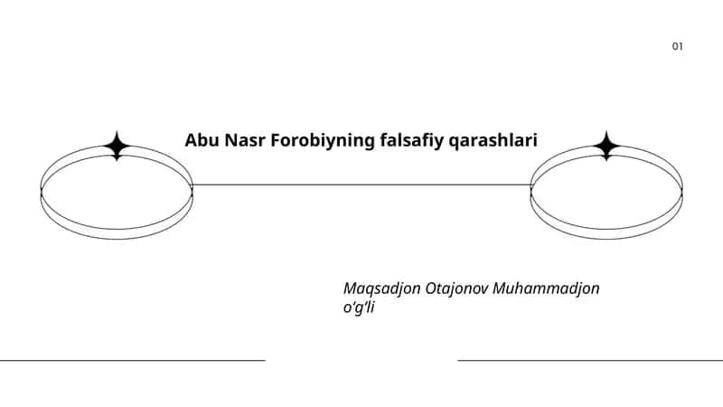Abu Nasr Forobiyning falsafiy qarashlari 1