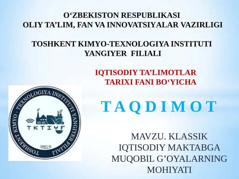 Muqobila g'oyalarning mohiyati 1