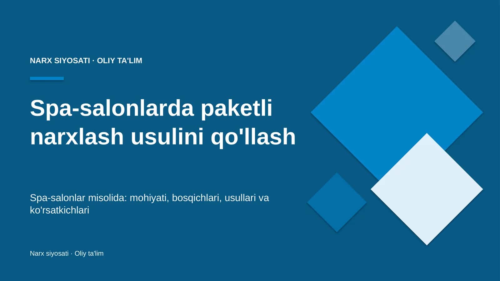 spa salonlarda paketli narxlash usulini qo'llash 1591 1