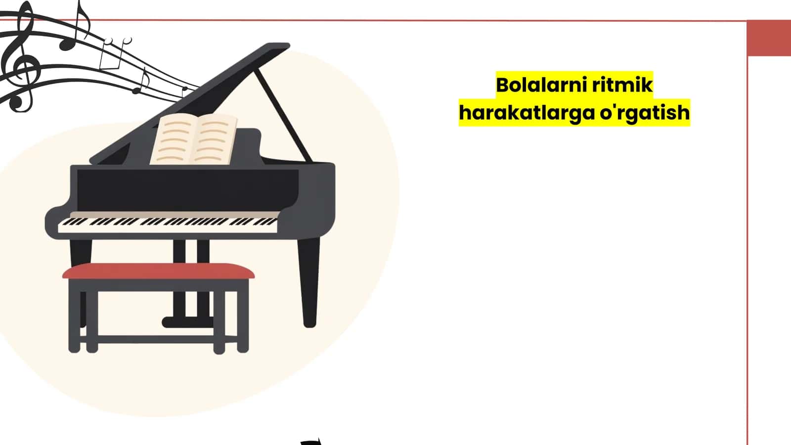 Bolalarni ritmik harakatlarga o'rgatish 1