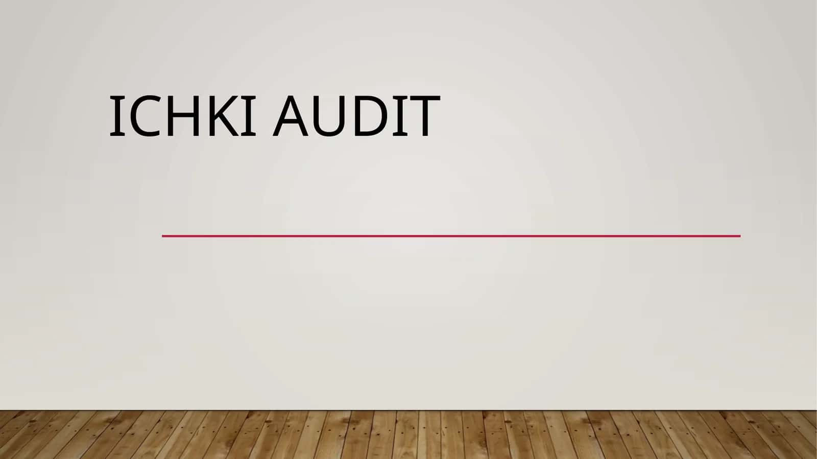 Ichki аudit 1