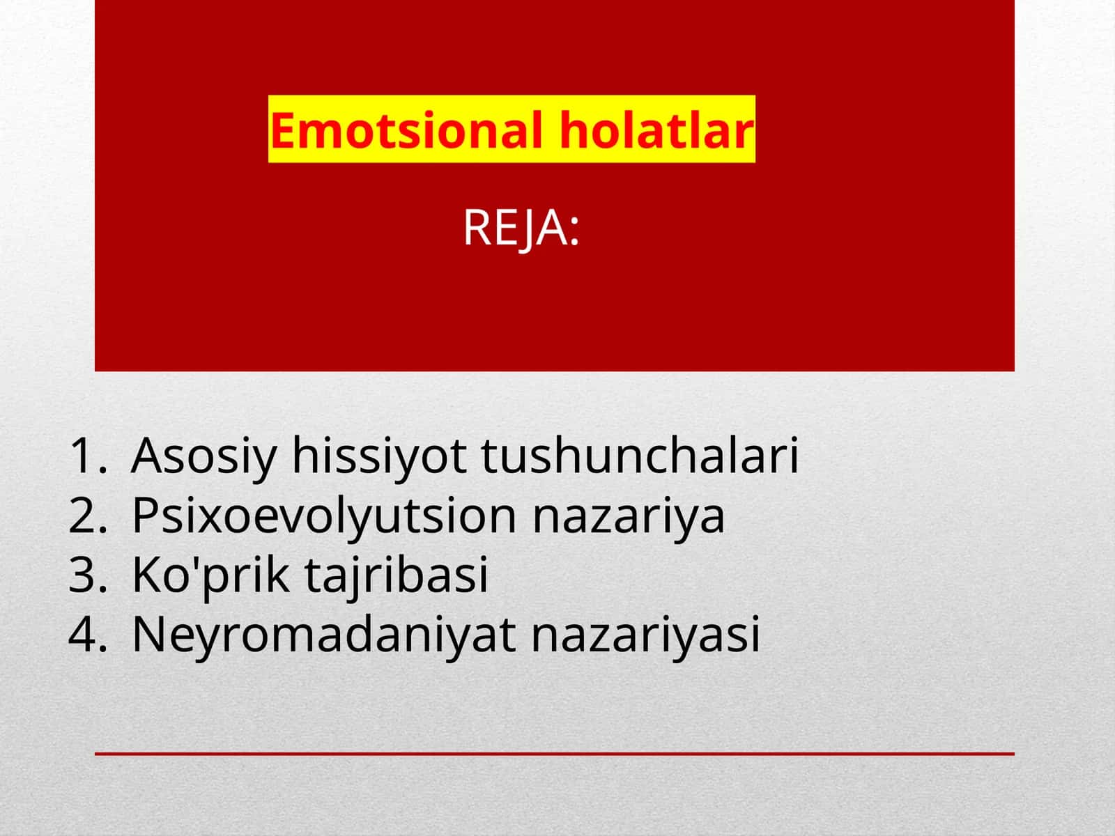 Emotsional holatlar 1