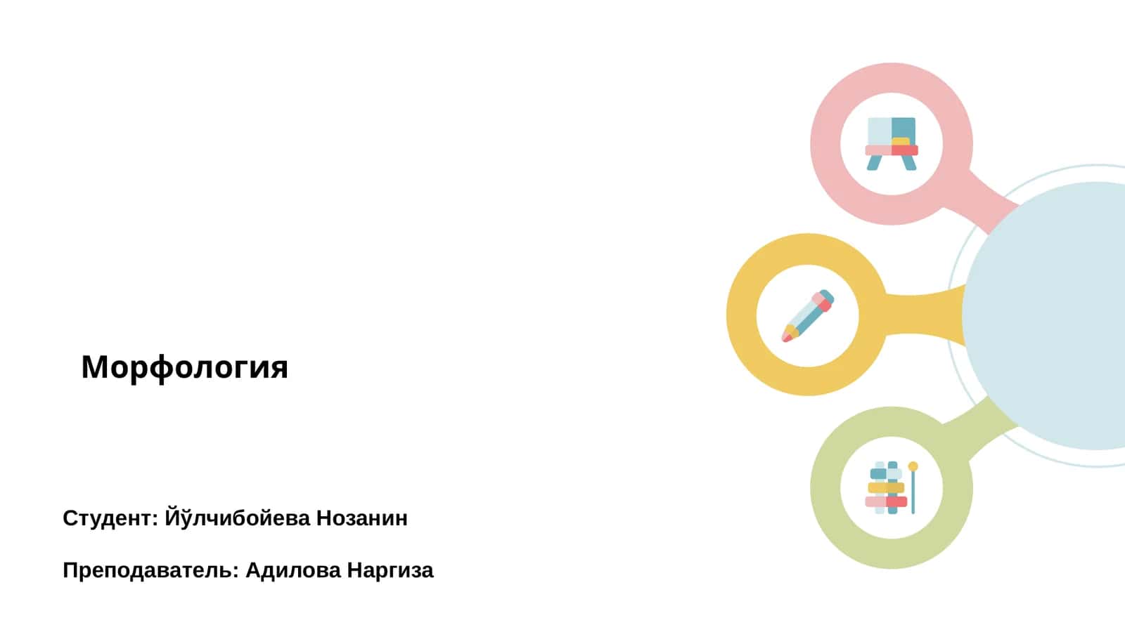 Морфология 1