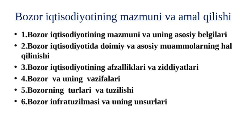 Iqtisodiyotning tamoyillari 1
