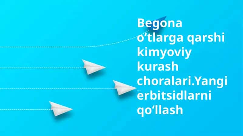 Gerbitsid qo'llash texnikalari 1