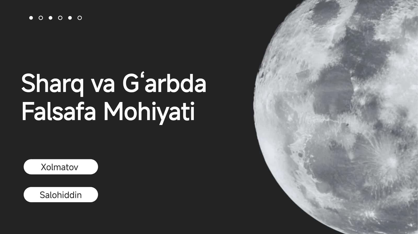 Sharq va G‘arbda Falsafa Mohiyati 1
