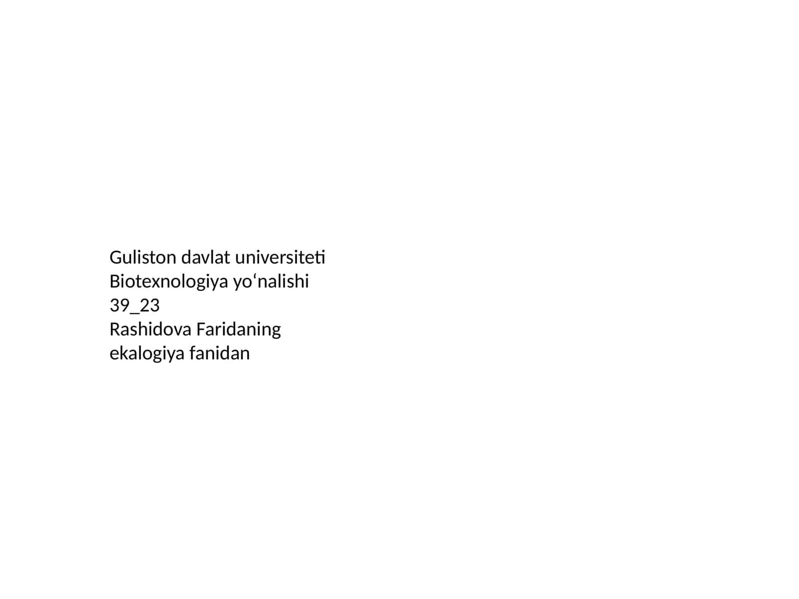 Populyatsiya tushunchasi 1