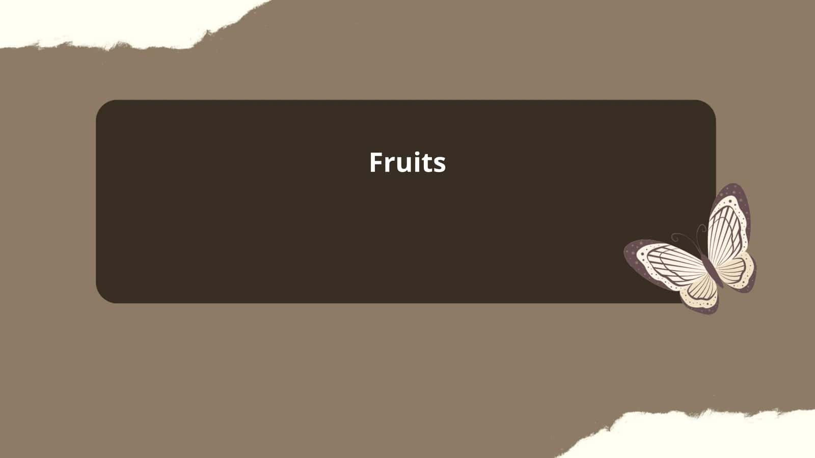 Fruits 1