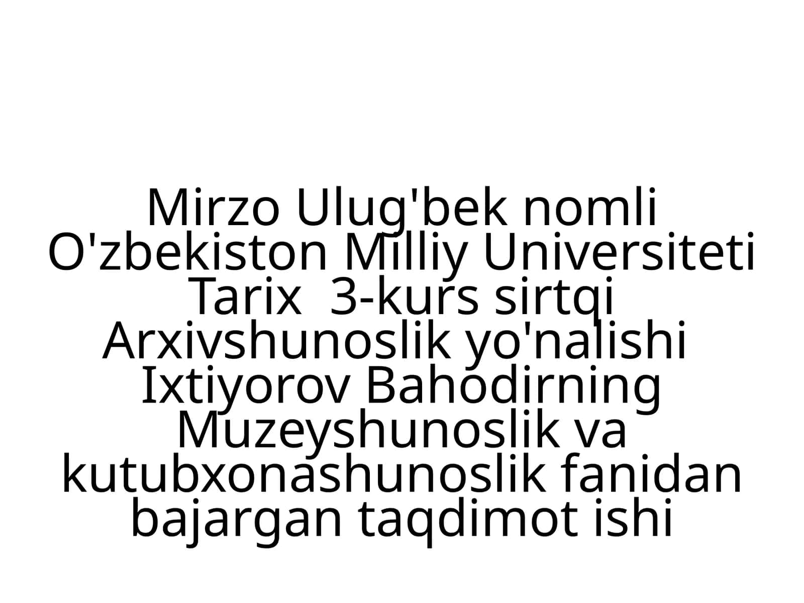 Ilmiypasportning maqsadi va ahomiati 1