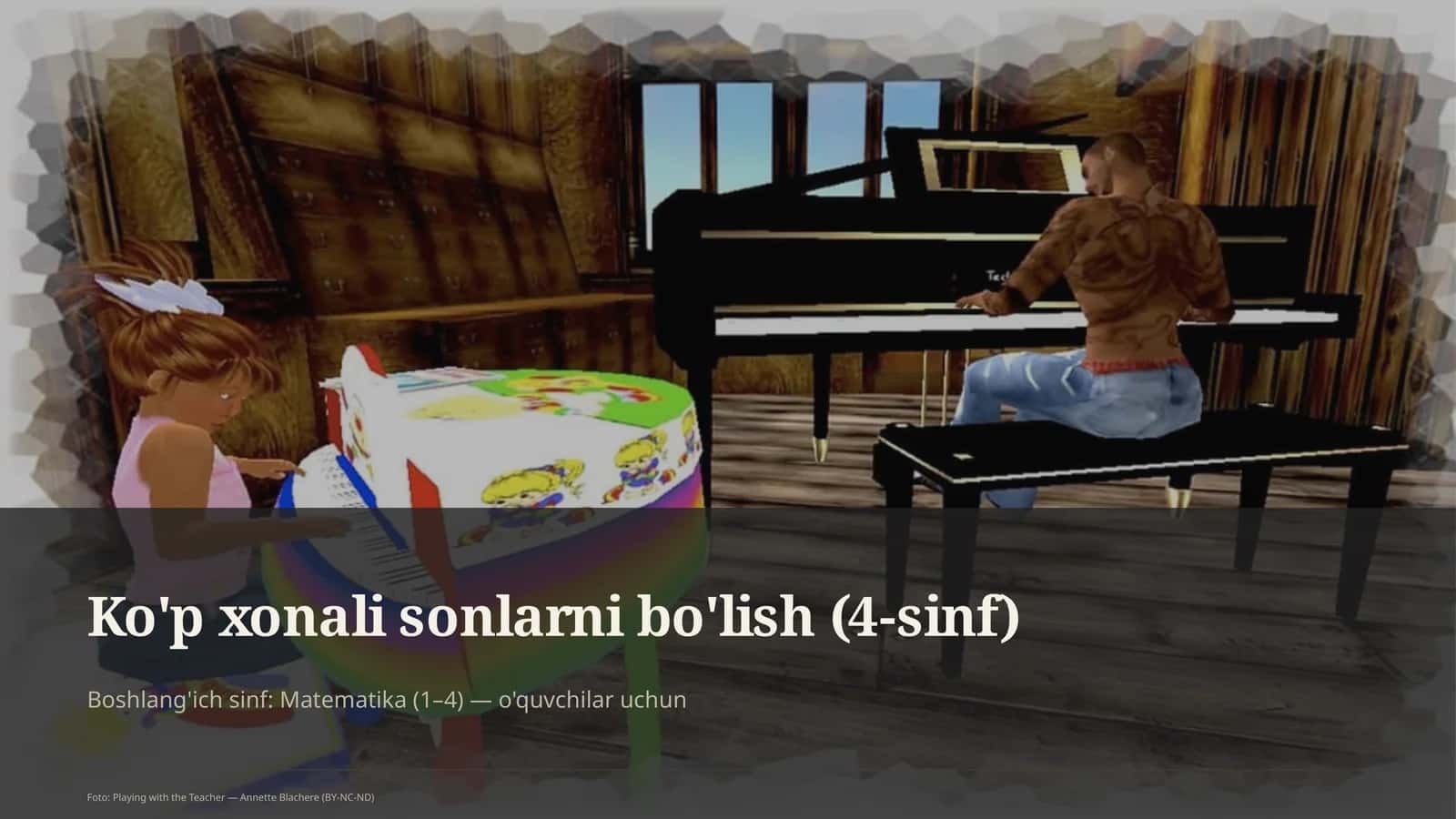 Ko'p xonali sonlarni bo'lish (4-sinf) 1