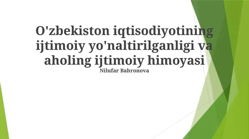 Kam ta'minlangan oilalarga ko'mak 1