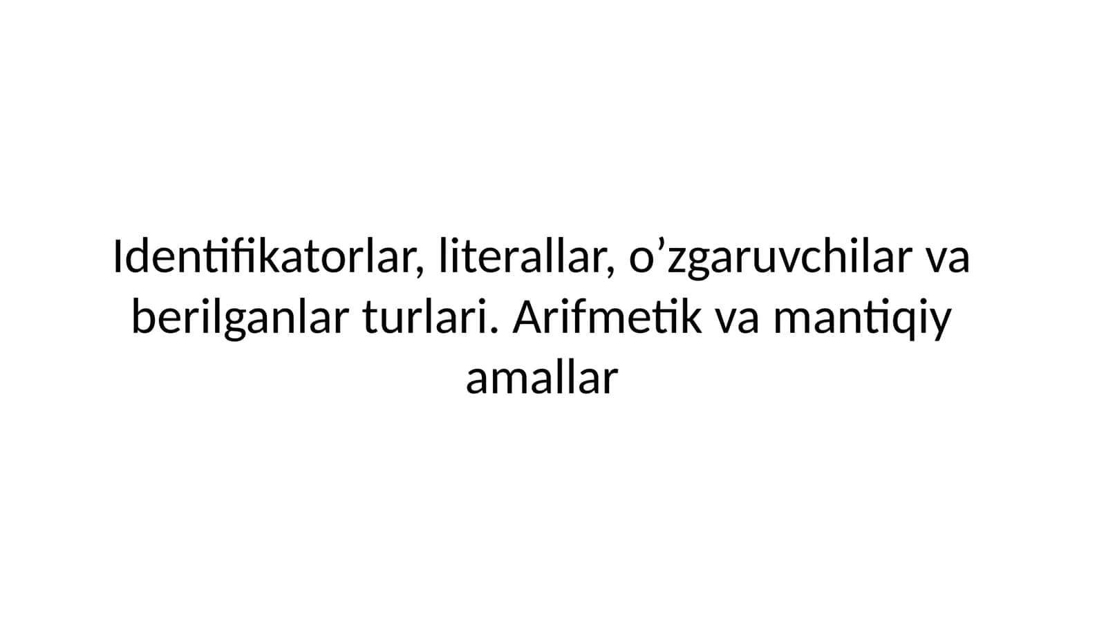 Matematikoperatorlar 1