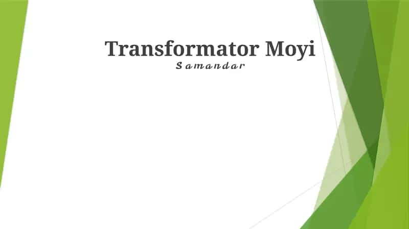 Transformator Moyi 1
