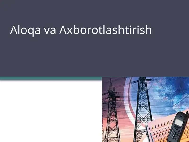 Axborotlashtirishning huquqiy asoslari 1
