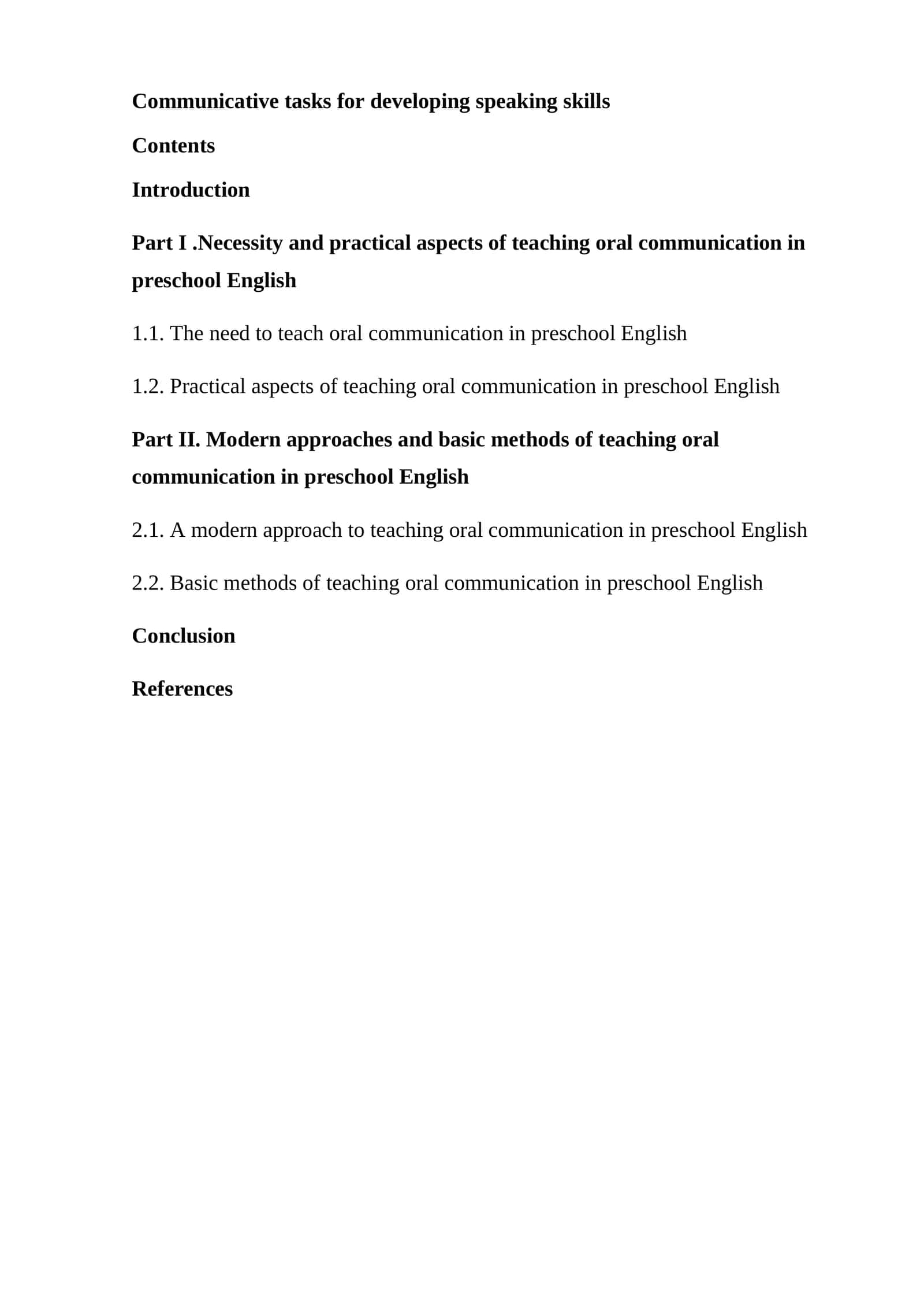Communicative tasks for developing speaking skills 1
