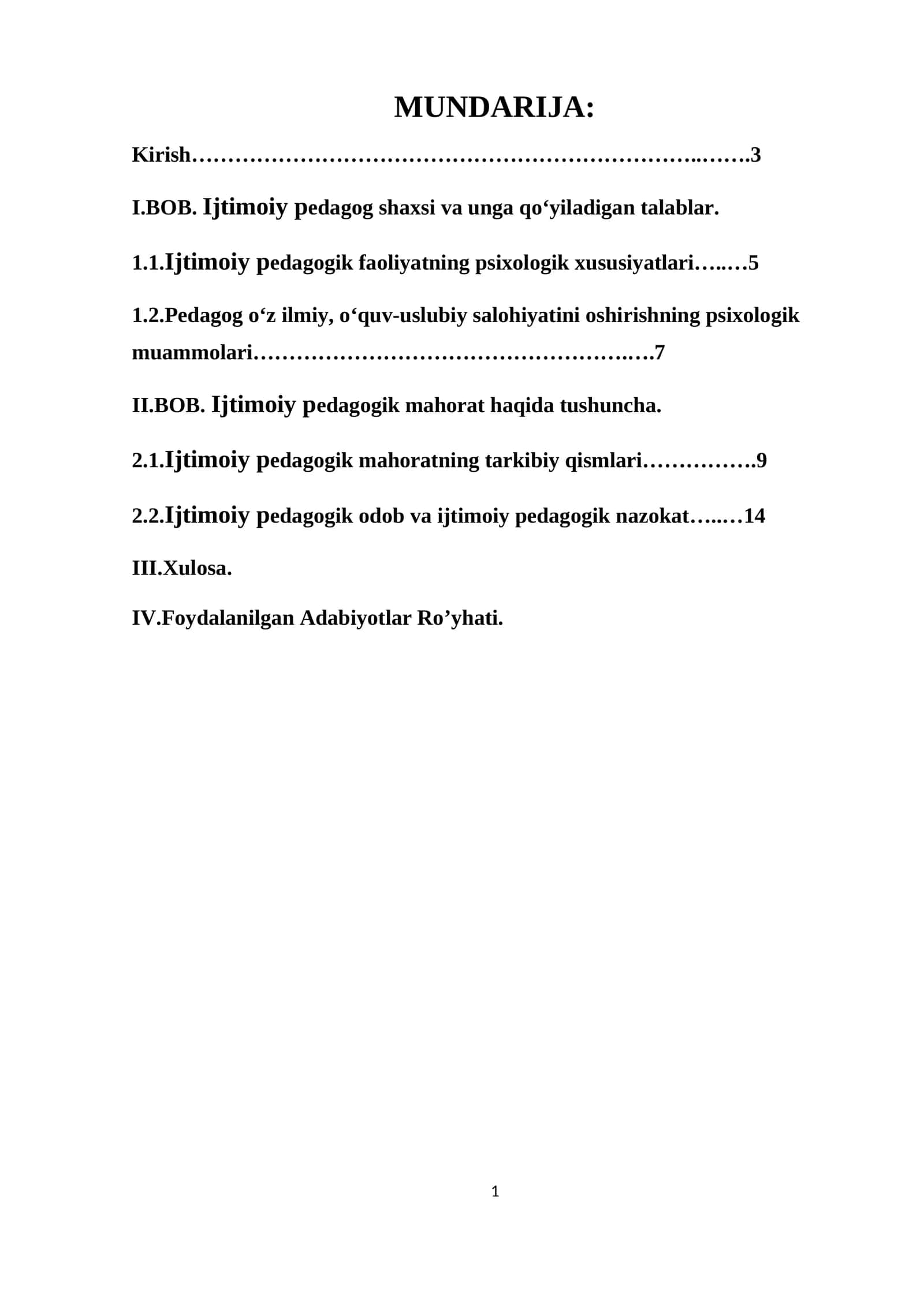 Ijtimoiy pedagogik faoliyatning psixologik xususiyatlari 1