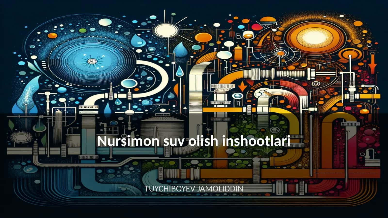 Nursimon suv olish inshootlari 1