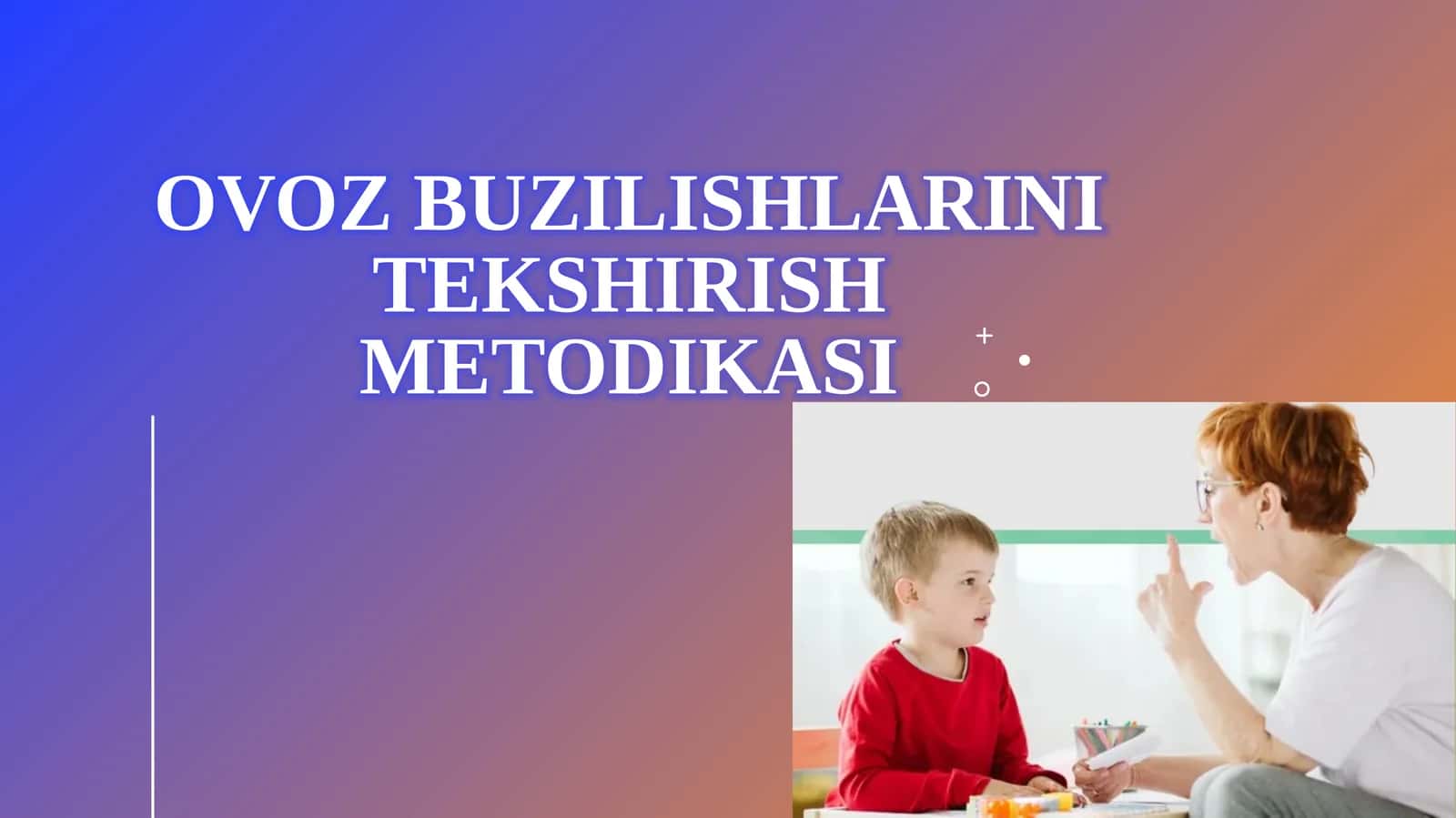 Ovozbuzilishlarini tekshirish metodikasi 1