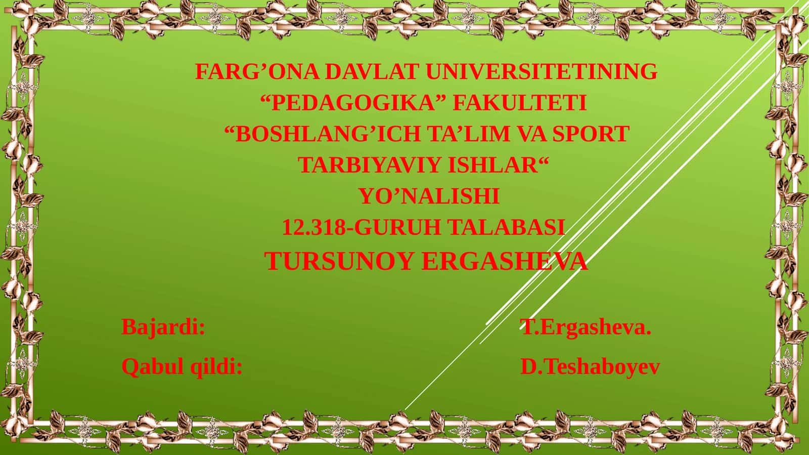 Boshlang'ich ta'lim va sport tarbiyaviy ishlar 1