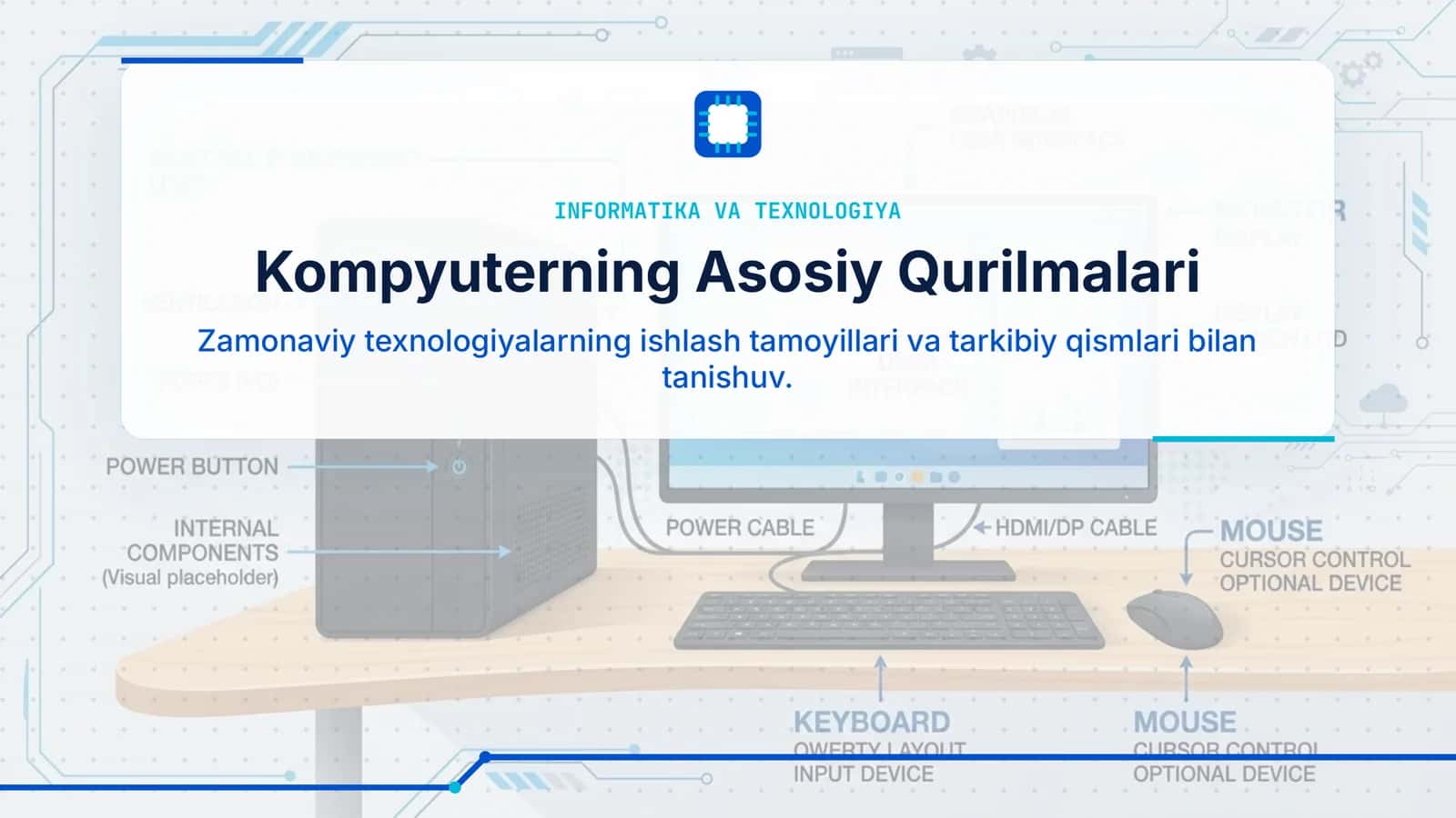 Kompyuterning Asosiy Qurilmalari 1