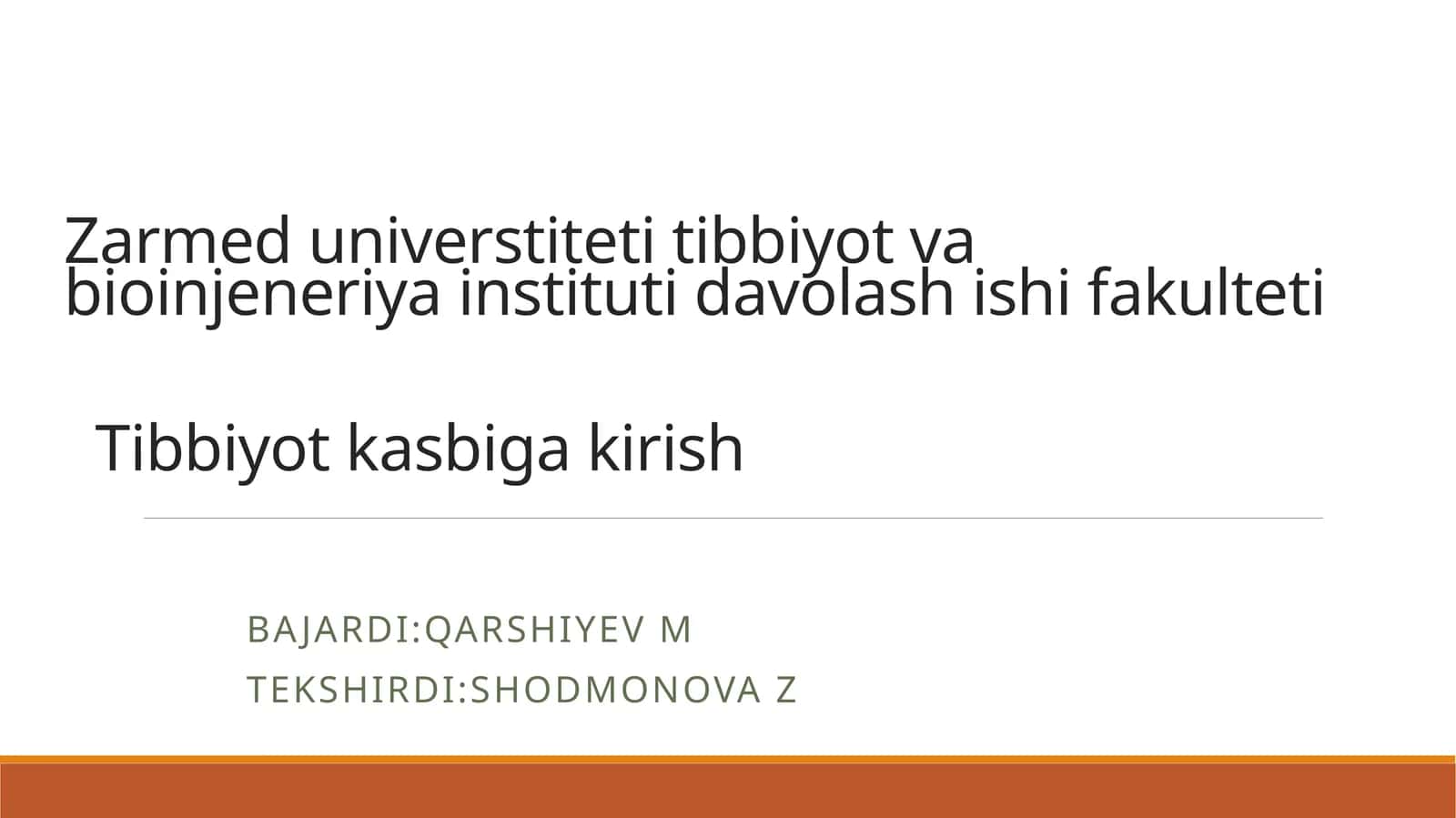 Xirurgik operatsiya tushunchasi va maqsadi 1