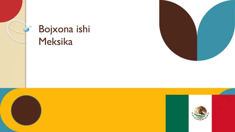 Meksika bayrogʻi 1