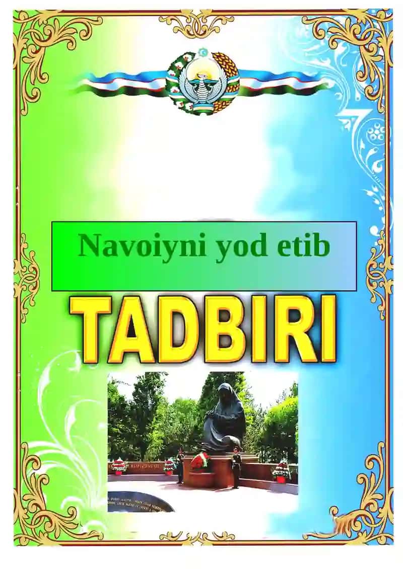 "Navoiyni yod etib" 1