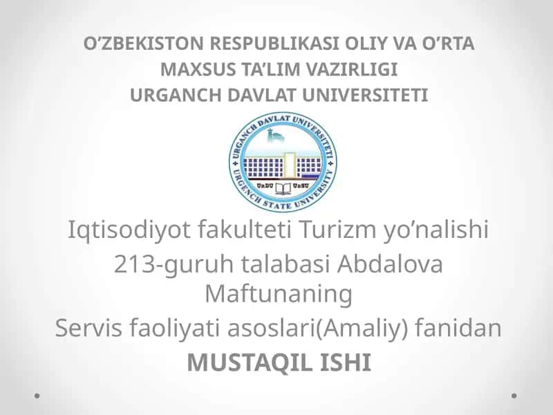 RESTORANLARDA MEHMONLAR ISHONCHI. BARLARDAGI SERVIS 1