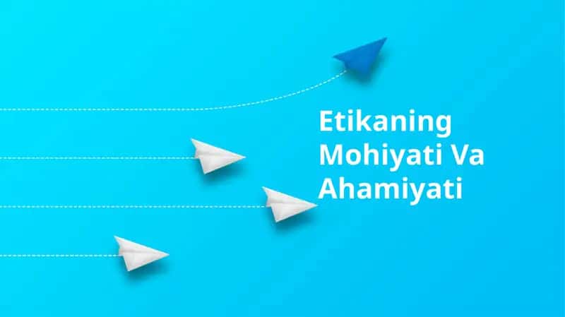 Etikaning Mohiyati Va Ahamiyati 1