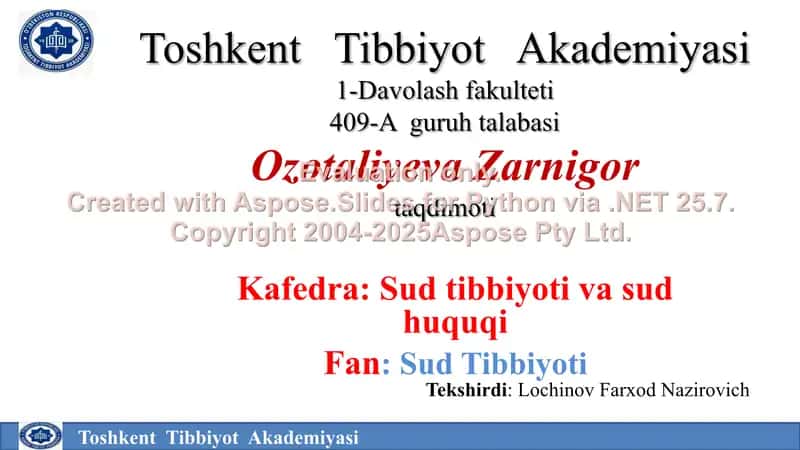 Mexanik asfiksiya belgilari 1