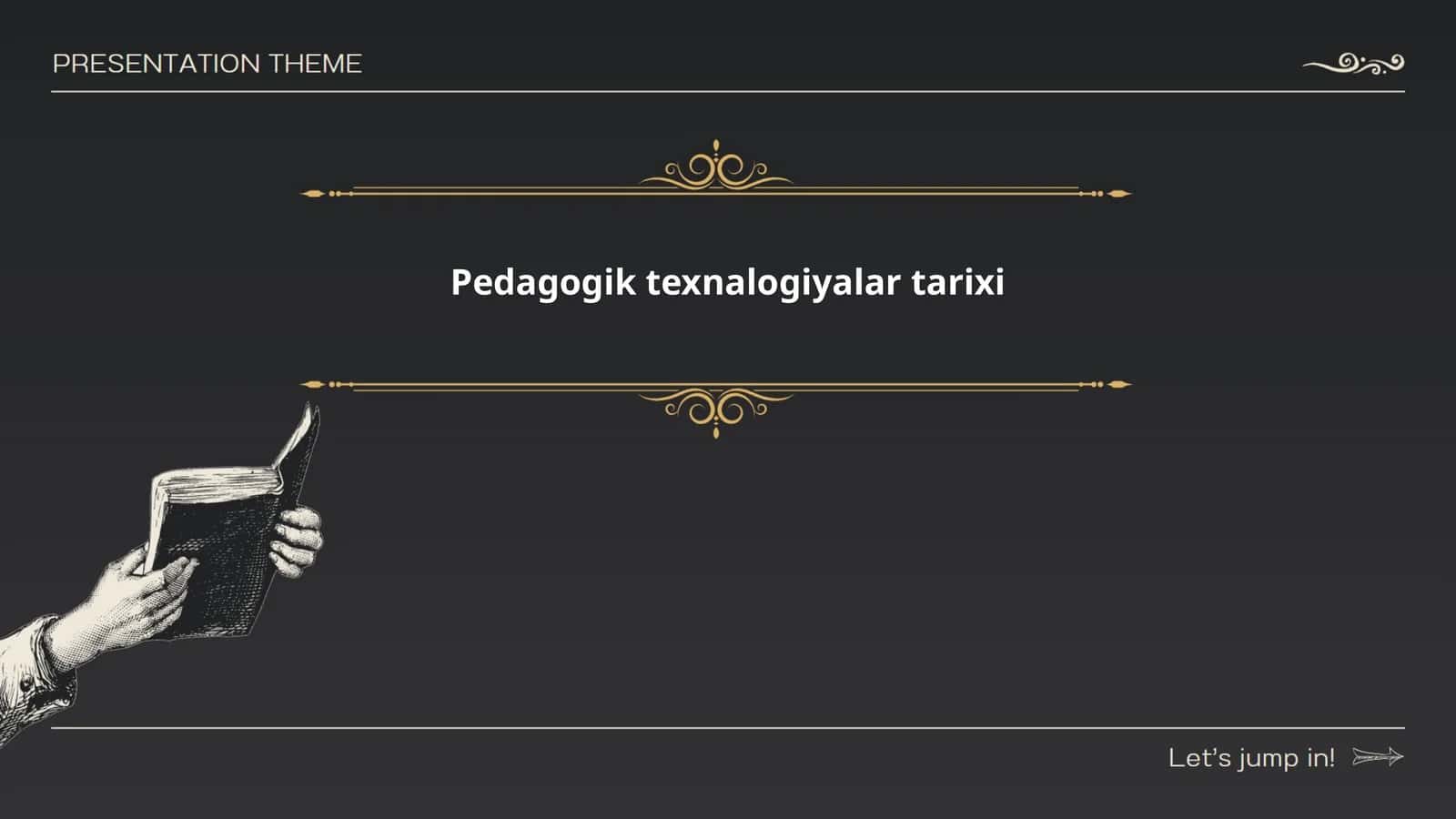 Pedagogik texnalogiyalar tarixi 1