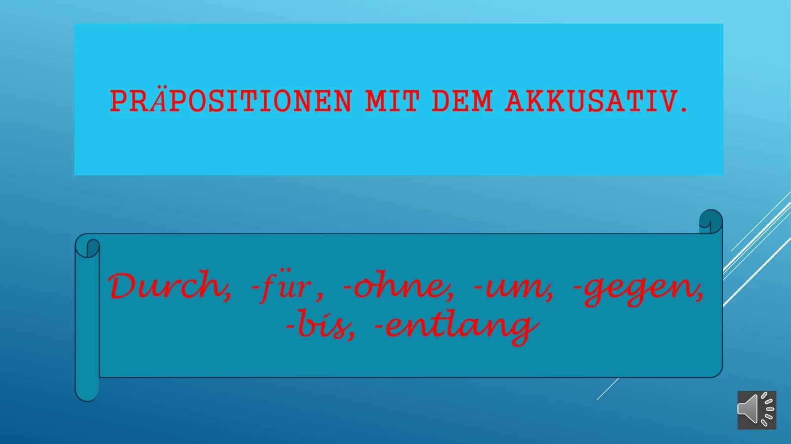 Nutzung von Präpositionen "bis" und "durch" 1